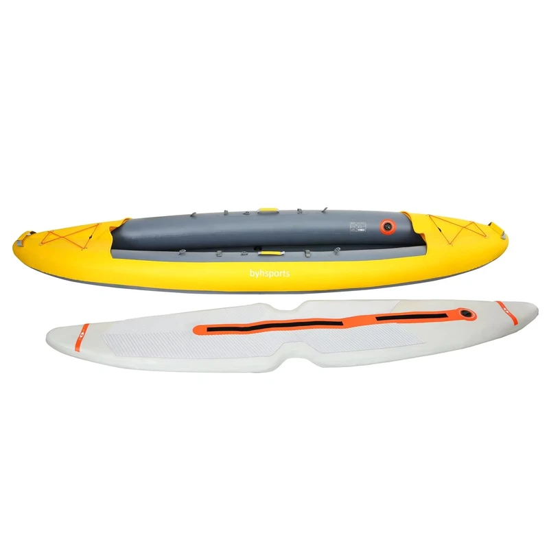 Nhà máy Meitai IK 001 Thuyền thể thao Bơm hơi Nhẹ 2 Người Tốc độ Cao Drop Stitch