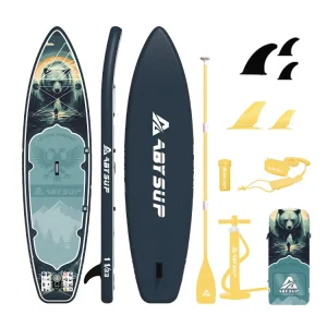 Factory OEM 11′ Inflatable Stand Up Paddleboard 33″ Wide 6″ Thick Bulk for EU US Retailers