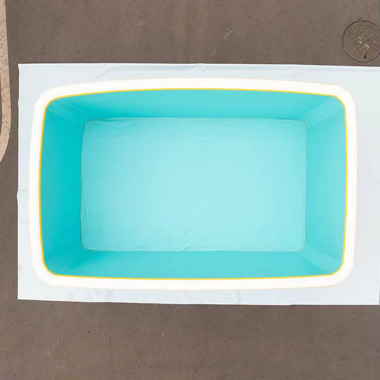 Factory OEM 3x2x0.9M piscina gonfiabile portatile per bambini e adulti, resistente, drop stitch