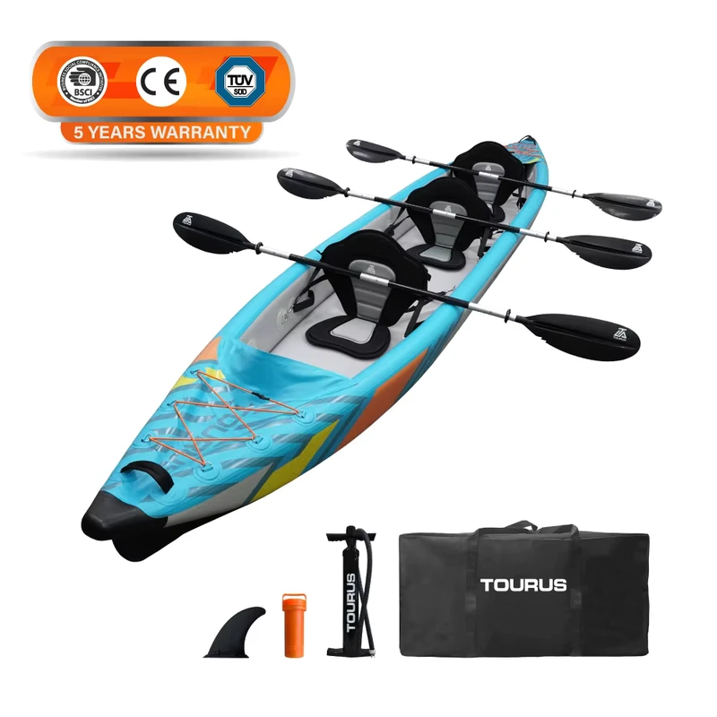 Canoa inflable OEM de fábrica kayak