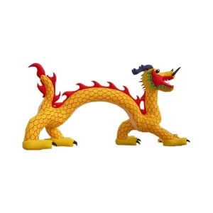 Factory Outdoor Giant Inflatable Dragon Model Traditional Chinese Inflatable Archway for Holiday Event Advertising