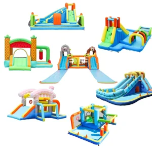 Factory Outdoor Indoor Home Use Jump Castle Inflatable Water Slide Combo Bouncy Castle Bounce House Jump With Blower