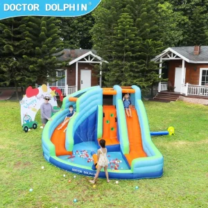 Factory Outdoor Playground Kid Toy Game Water Slide Bouncy Jumping House Bouncer Inflatable Bounce House