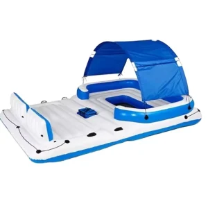 Flotador Inflable para Piscina Exterior de Adulto, Colchón Inflable en Forma de Concha