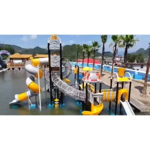 Parc aquatique extérieur pour enfants avec toboggan à vendre