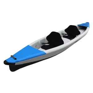 Factory Outdoors Inflatable Kayak Water Rowing Boat Fishing Kayak Air Folding Kayak for 2 Persons