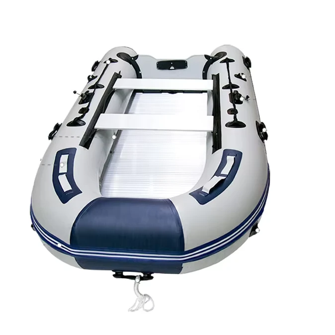 Fabriek PVC Inflatable Boot Aluminium Vloer Rubber Dinghy Inflatable Visboten met CE Certificaat