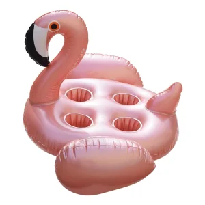 Factory PVC Inflatable Flamingo Design Swimming Float Ring for Kids Pool Use Animal Cartoon Customized Outdoor