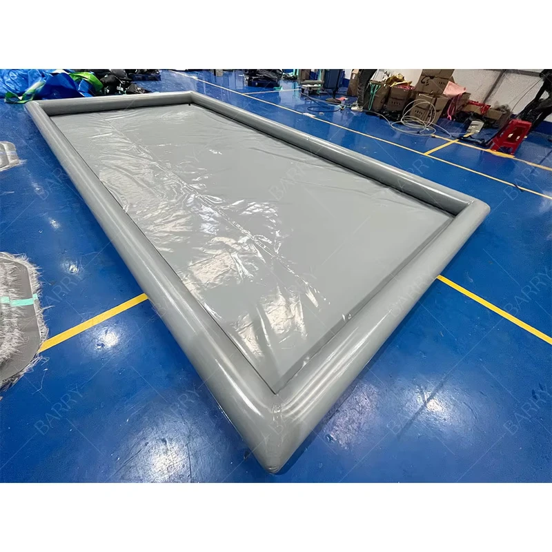 Factory PVC Truck Inflatable Car Clean Pad PVC Portable Inflatable Car Wash Containment Mat