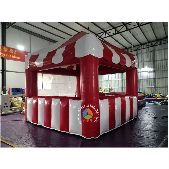 Équipement de fête d'usine, stand de carnaval gonflable pour événements en plein air