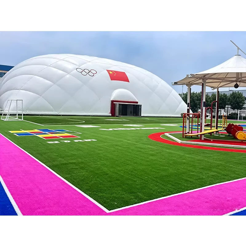 Giá nhà máy Cấu trúc Hỗ trợ Không khí Lều Inflatable Dome Lớn Bóng đá Nhà sản xuất Cung cấp Trực tiếp