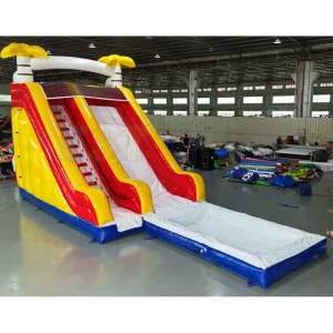 Factory Price Commercial Grade Inflatable Water Slide High Strength Slip Slide with Pool for Outdoor Events Rental Businesses