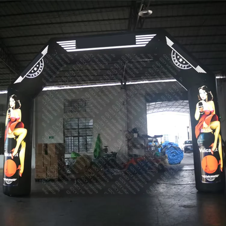 Arco Inflável Personalizado a Preço de Fábrica, Arco Inflável para Eventos ao Ar Livre