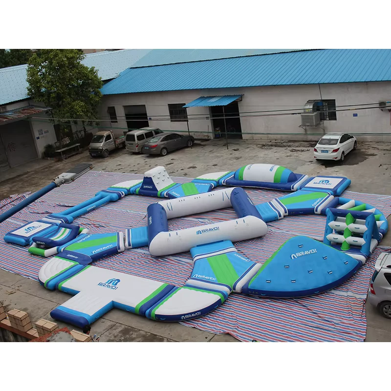 Harga Pabrik Custom Taman Air Inflatable Tertinggi, Taman Air Besar Mengapung