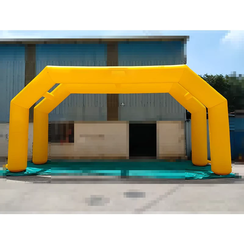 Prix d'usine pour arche gonflable pour publicité commerciale, impression de logo sur mesure, arche gonflable extérieure