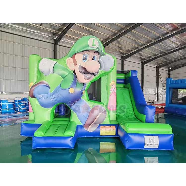 Precio de fábrica, combo de castillo inflable, casa de saltar inflable con tobogán, castillo inflable para niños, casa de rebote al aire libre