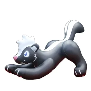 Factory Price Inflatable Skunk Balloon Cartoon Custom Colors PVC Oxford Cloth