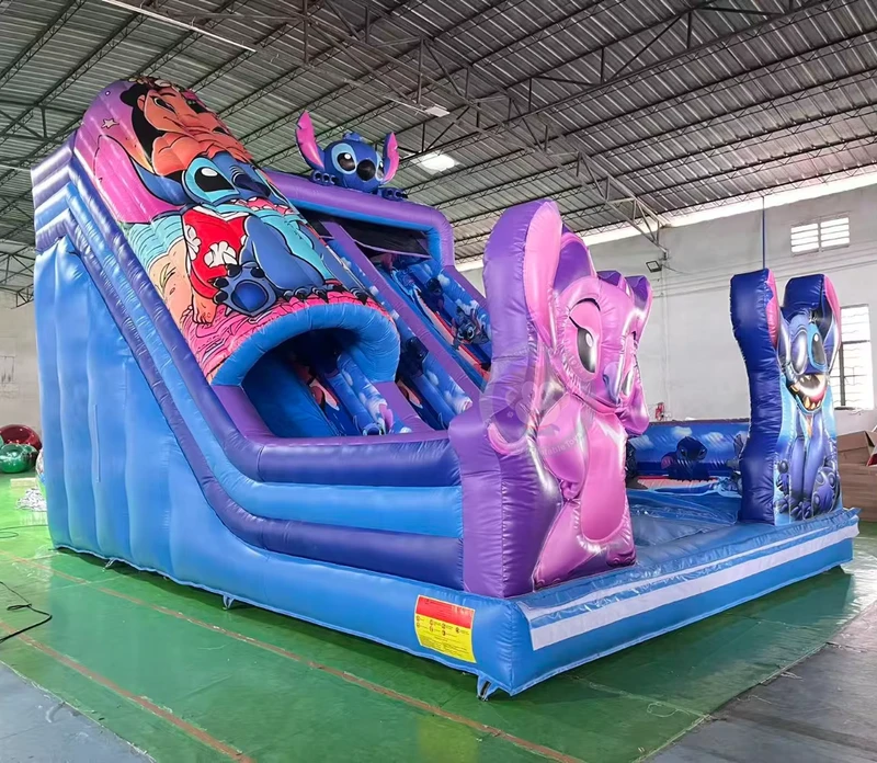 Prix d'Usine pour Combo Château Gonflable avec Toboggan Aquatique