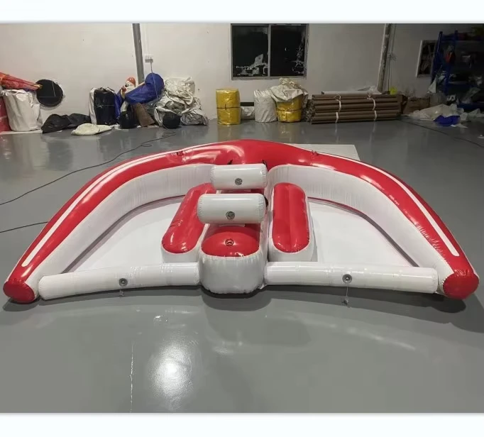 ราคาจากโรงงาน ท่อบินปลาไฟฟ้า ท่อที่ลากได้ Banana Boat ใช้เชิงพาณิชย์ วัสดุ PVC