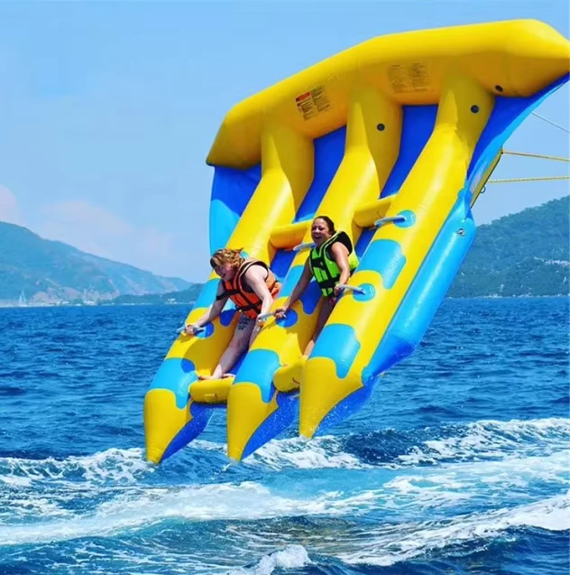 Giá nhà máy cho thiết bị thể thao dưới nước inflatable Fly Fish, thuyền banana, trò chơi dưới nước
