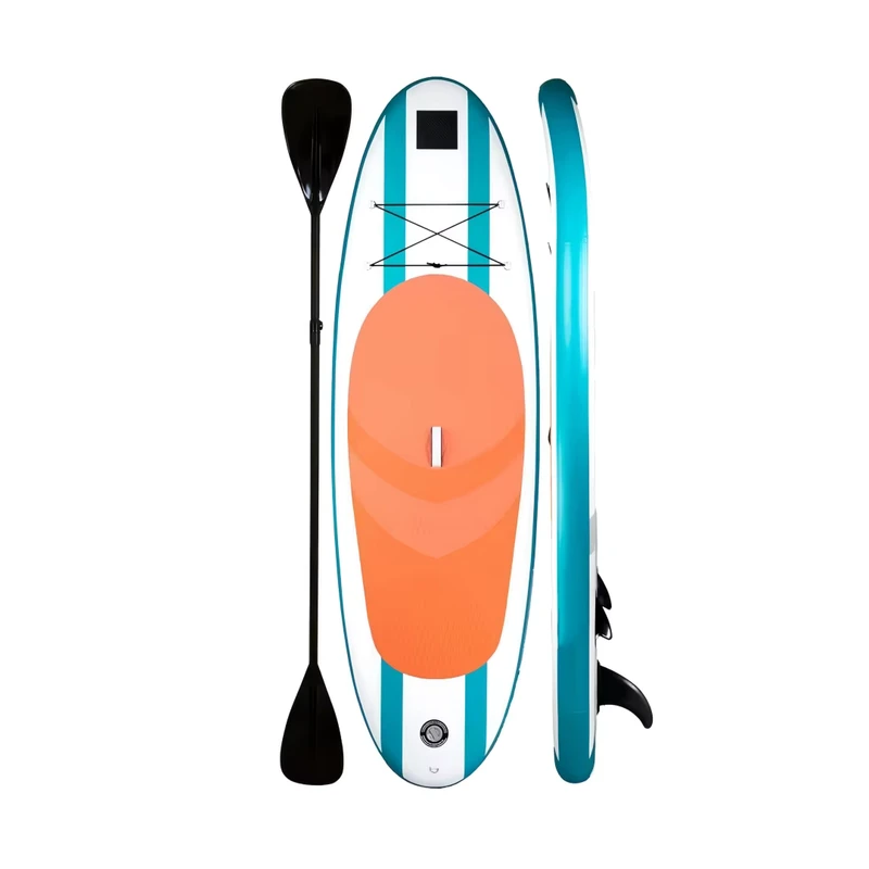 Fabrikpreis OEM Dropstitch Aufblasbare Paddle SUP Boards für Wassersport IBoard ISUP Modell Pink Holz Allround