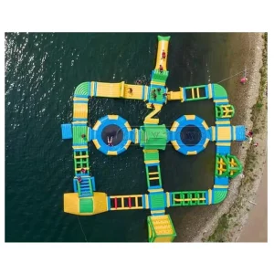 Prezzo di Fabbrica Parco Acquatico Gonfiabile Sea Floating Obstacle Course Parco Acquatico Galleggiante per Adulti