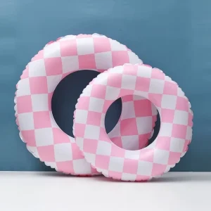 Factory Price Summer Personalized Inflatable Swimming Pool Floater Custom Blow Up Rings for Children’s Use