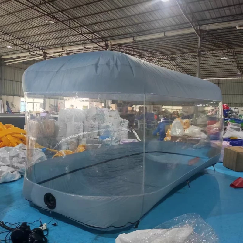 Cobertura Inflável Transparente da Marca THL a Preço de Fábrica, Tenda Portátil para Carros, Tamanho Personalizado