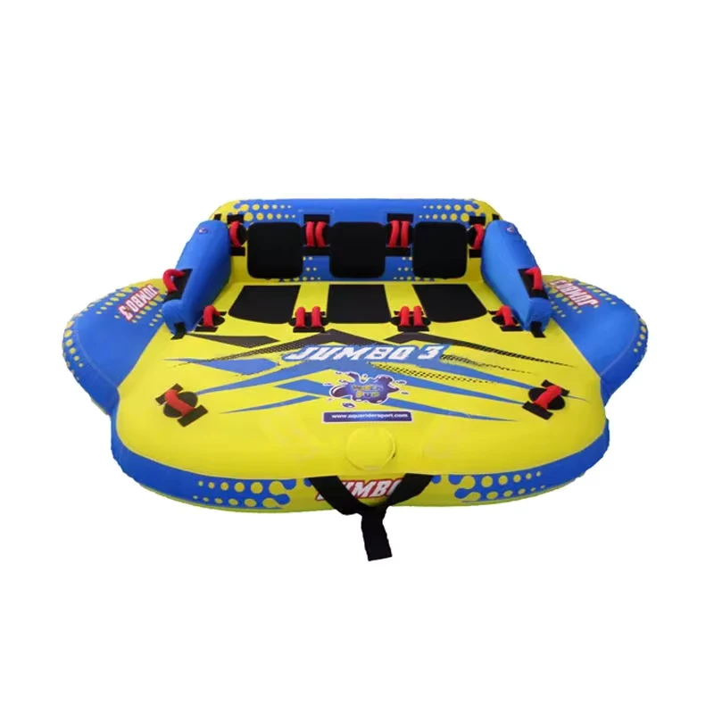 Sofa galleggiante gonfiabile per sport acquatici, tubo trainabile, a prezzo di fabbrica