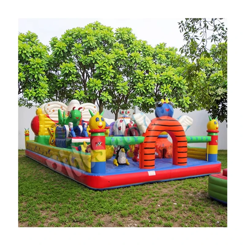 Prezzi di Fabbrica per Gonfiabili - Castello Gonfiabile Combinato con Scivolo per Bambini