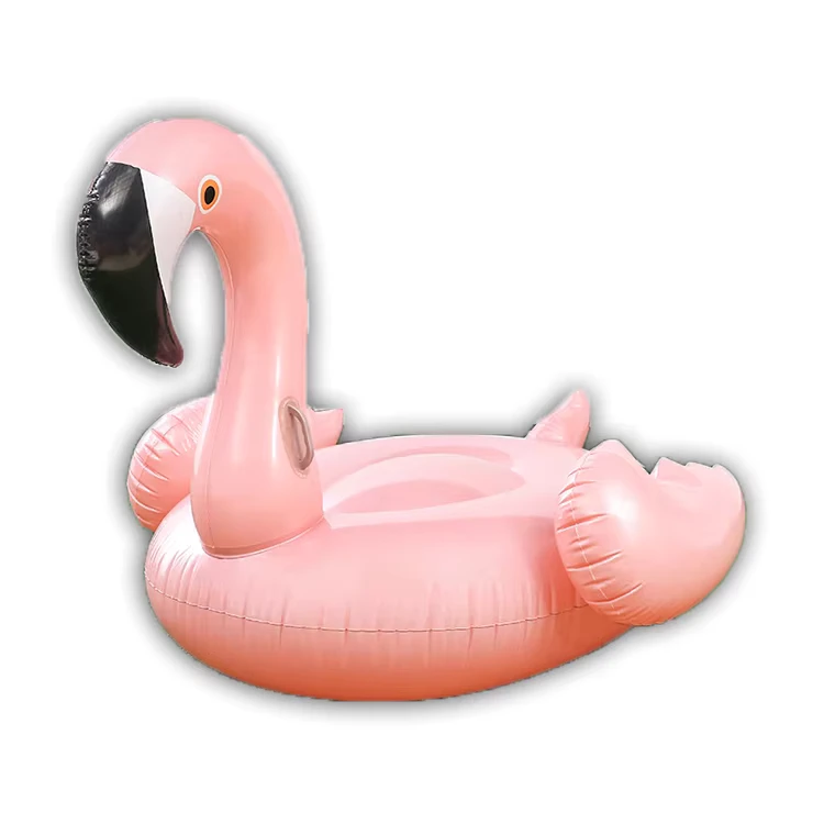 Flutuadores de Piscina em Forma de Cavalo Marinho Inflável, Flamingo de Água Inflável