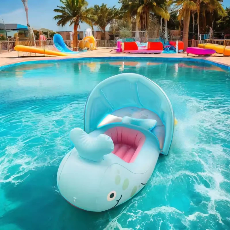 Venda de Fábrica de Piscina Inflável para Bebés em Forma de Baleia, Brinquedos de Banho Infláveis e Conjunto de Bolas