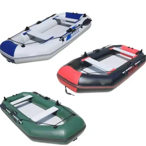 Factory Supply 2 Person Drop Stitch Corrosion Resistance Foldable Fishing Inflatable Rowing Kayak Boat for Drift