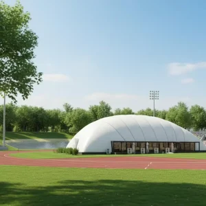 Factory Supply Custom Inflatable Membrane Structure Sports Air Domes for Tennis Basketball Courts and Football Stadiums