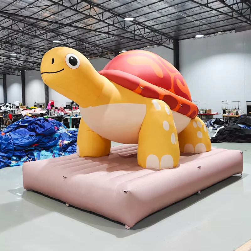 Pasokan Pabrik Maskot Kartun Inflatable Raksasa Kustom untuk Dekorasi Iklan Luar Ruangan