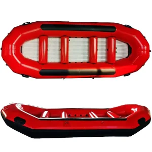 공장 공급 PVC 또는 TPU 12인용 백색 물 자가 배수 래프트 인플레이터블 강 보트