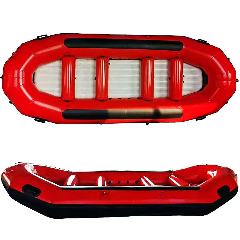 Cung cấp từ nhà máy, thuyền phao tự xả nước 12 người bằng PVC hoặc TPU