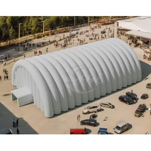 Tenda sportiva gonfiabile per campo da tennis, struttura pubblicitaria gonfiabile per magazzini e edifici