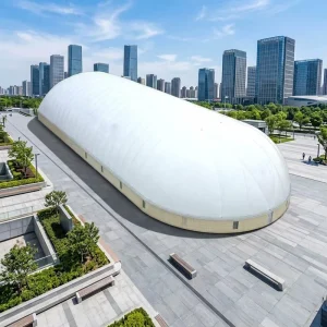 Fábrica Suministro Carpa Domo Inflable Personalizada a Prueba de Agua Edificios Soportados por Aire Domo de Fútbol Domo de Balonmano Carpa Domo de Aire