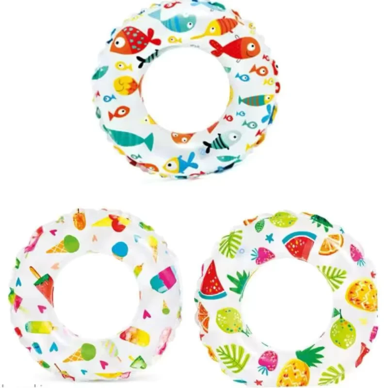 Factory Thickened Life Buoy Inflatable Portable Swimming Equipment Swimming Ring