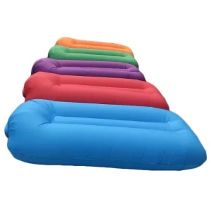 Factory Various Colors Inflatable Air Sofa Bed Camping Portable Inflatable Sofa