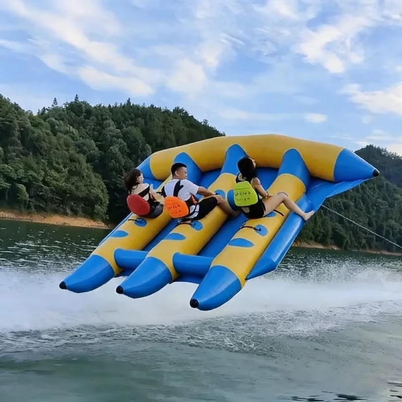 Banana Boat Tabung Tarik Air Pabrik Fly Fish Manta Ray Inflatable