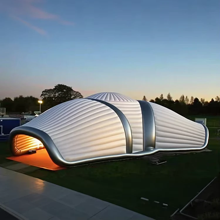 Venda por grosso de Tendas Infláveis de Desporto em Forma de Domo Inflável Igloos com Luz LED para Eventos Temporários, Exposições e Festas