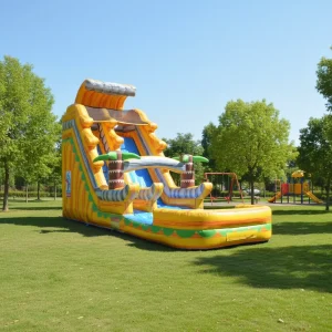 Family Fun Inflatable Water Slide Easy to Set up and Take Down Ideal for Backyard Gatherings