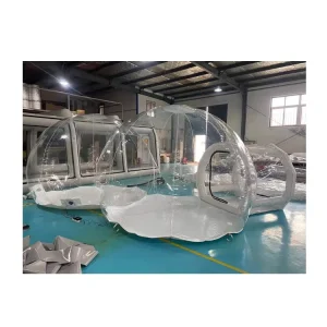 Family Outdoor Inflatable Transparent Camping Bubble Tent