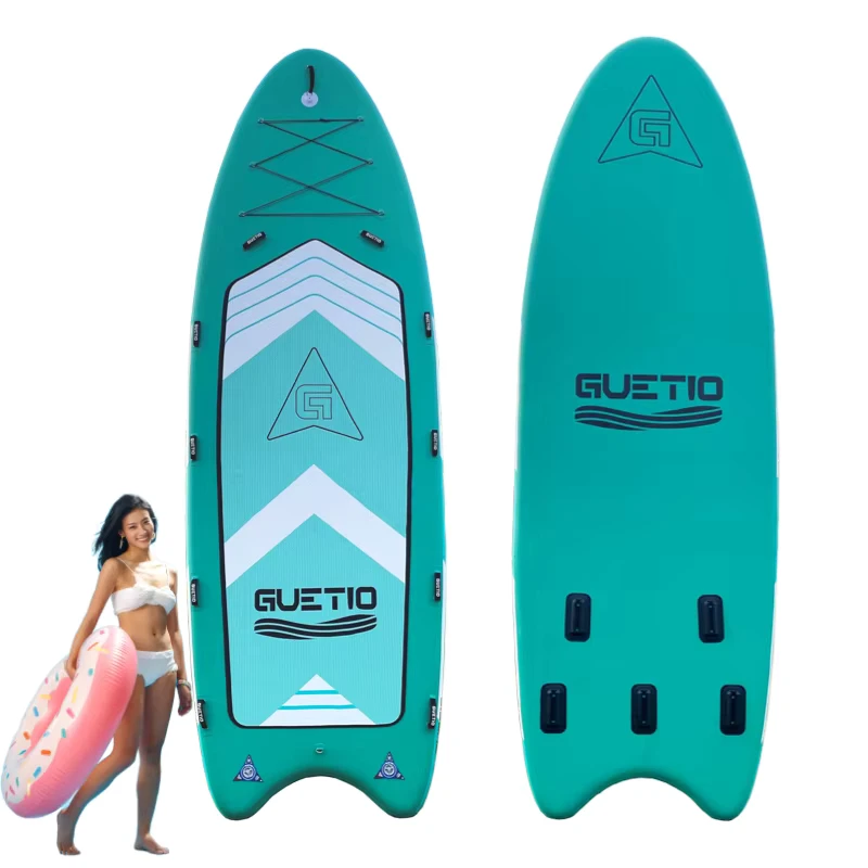Family SUP Factory Free Custom LOGO Multi Person Mega Drop Stitch Inflatable Stand up Paddle Board
