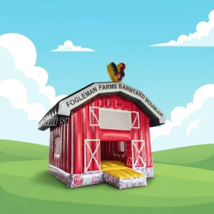 Castillo Inflable de Granja, Combo de Salto, Casa Inflable, Castillo Saltarín, Saltos de Granja