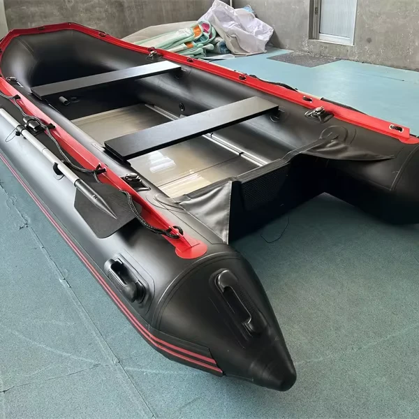 패션 디자인 PVC 노 젓는 보트 카약 인플레이터블 낚시 보트
