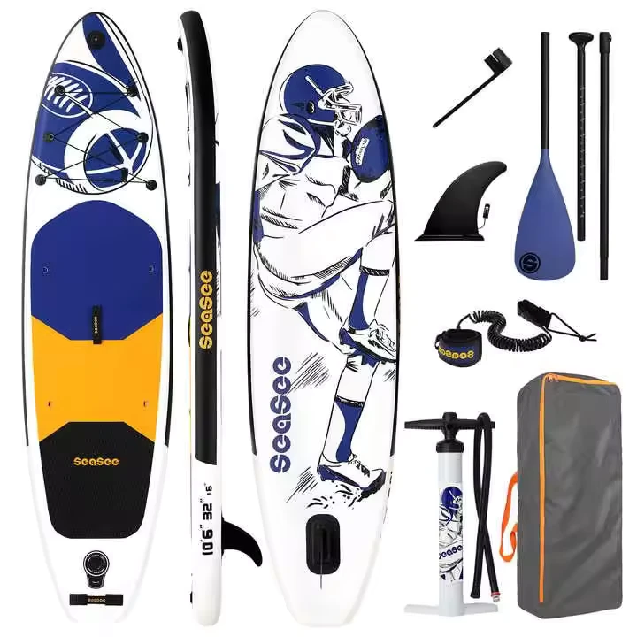 Spedizione Veloce Tavola da Paddle Gonfiabile ISUP Yoga e Giochi per Intrattenimento Acquatico