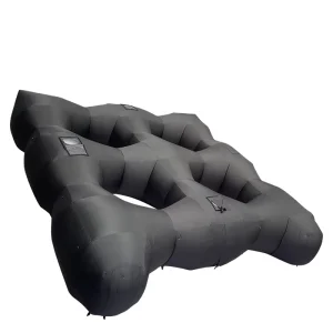 Fast air Ship to Door Giant 9x9m Inflatable Laser Tag Maze Games Inflatable Haunt House Labyrinth Course with Free Blower